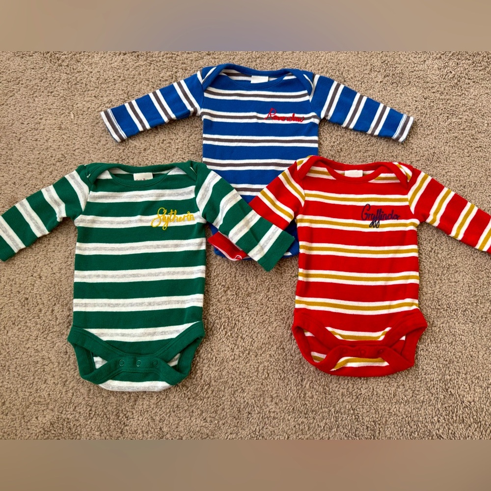 Baby Biden Harry Potter One piece long sleeve, size newborn